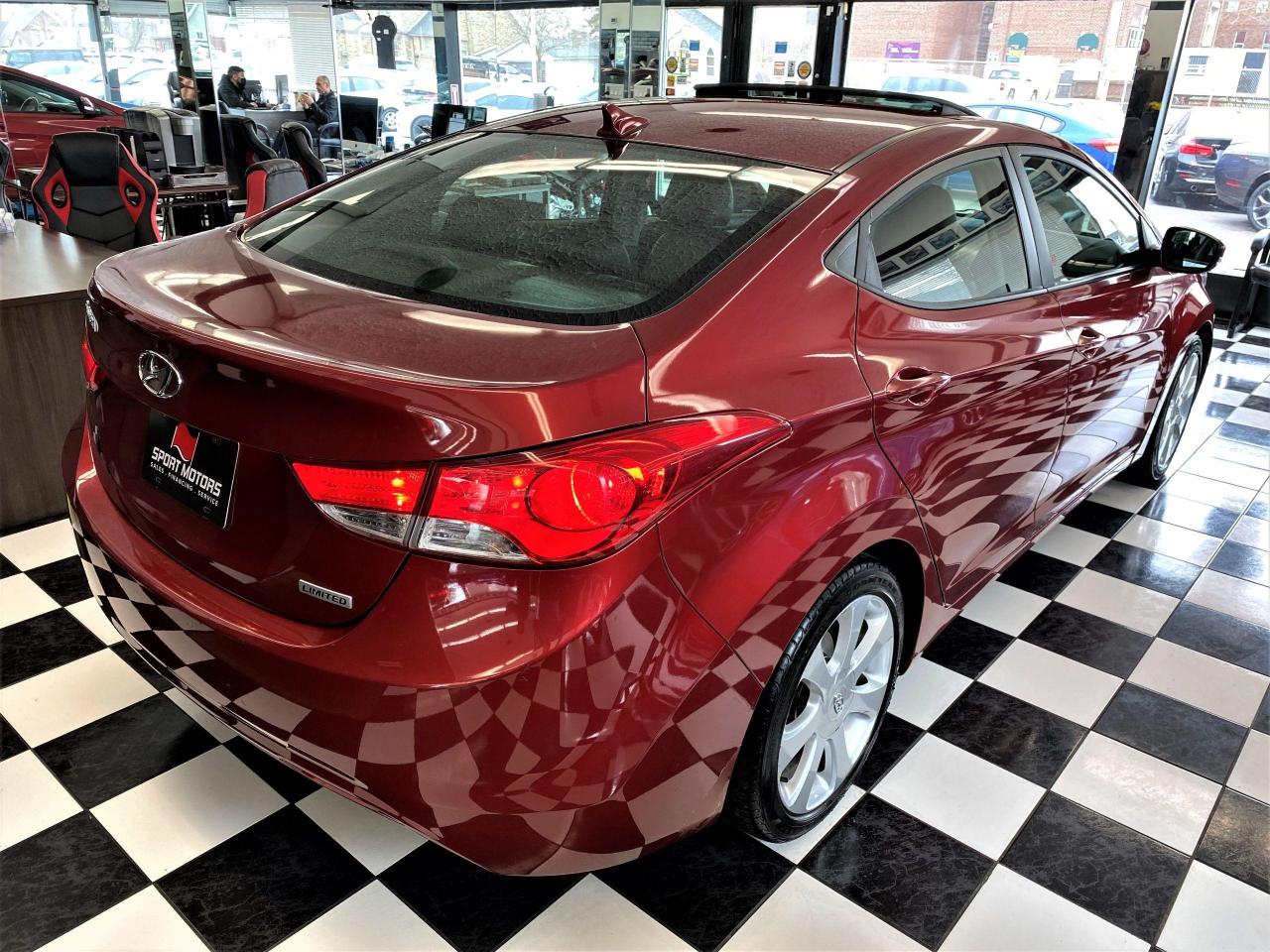 2013 Hyundai Elantra Limited+Sunroof+Leather+Bluetooth+New Brakes - Photo #4