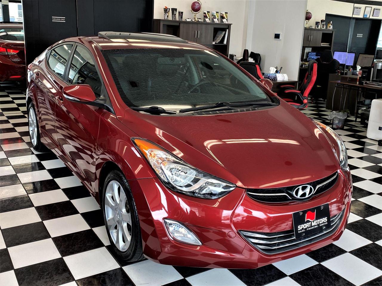 2013 Hyundai Elantra Limited+Sunroof+Leather+Bluetooth+New Brakes - Photo #5