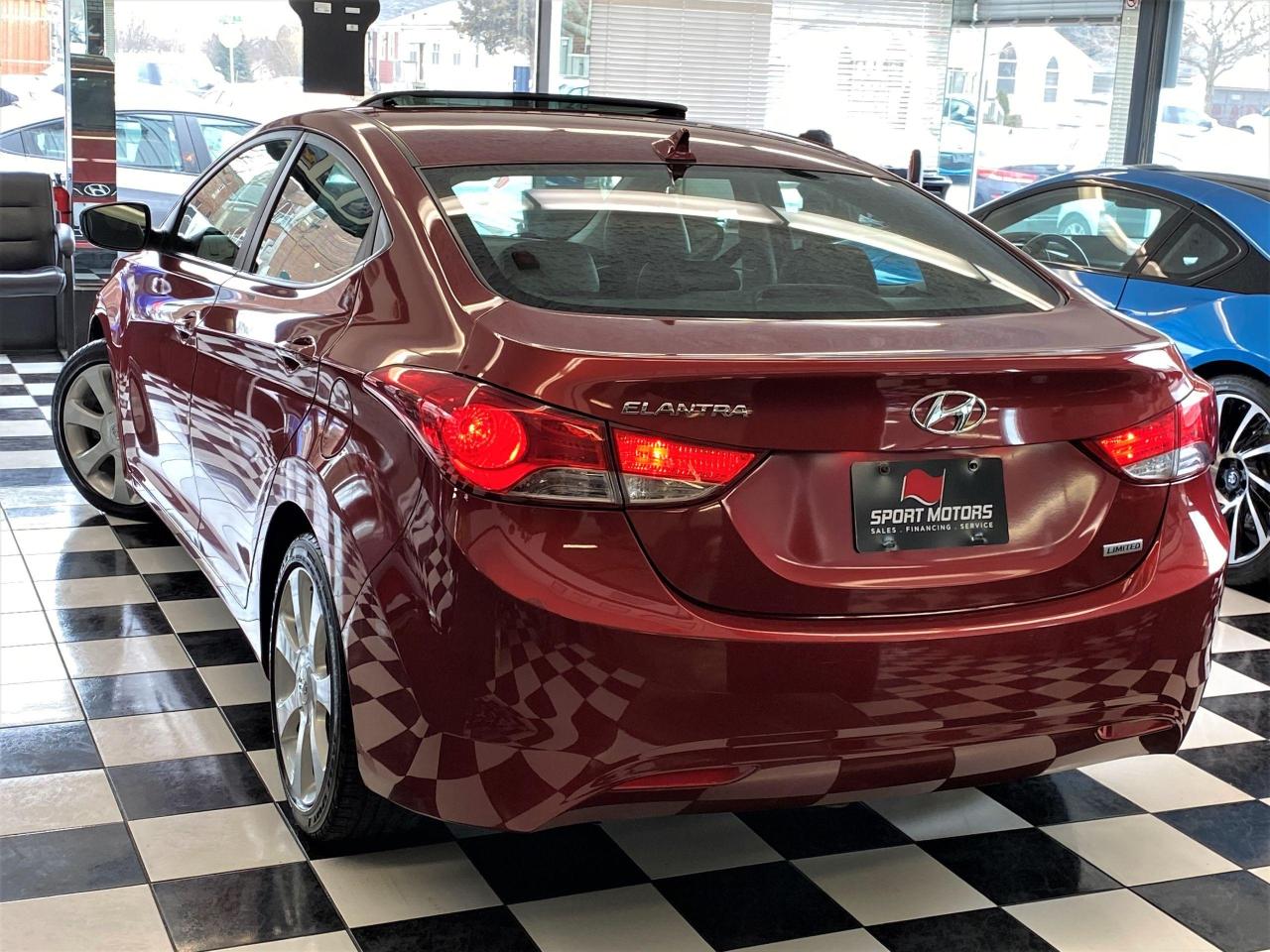 2013 Hyundai Elantra Limited+Sunroof+Leather+Bluetooth+New Brakes - Photo #12
