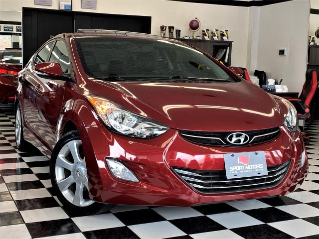 2013 Hyundai Elantra Limited+Sunroof+Leather+Bluetooth+New Brakes Photo13