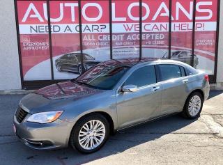 Used 2013 Chrysler 200 LIMITED-ALL CREDIT ACCEPTED for sale in Toronto, ON