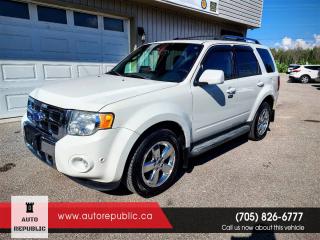 Used 2012 Ford Escape Limited for sale in Orillia, ON