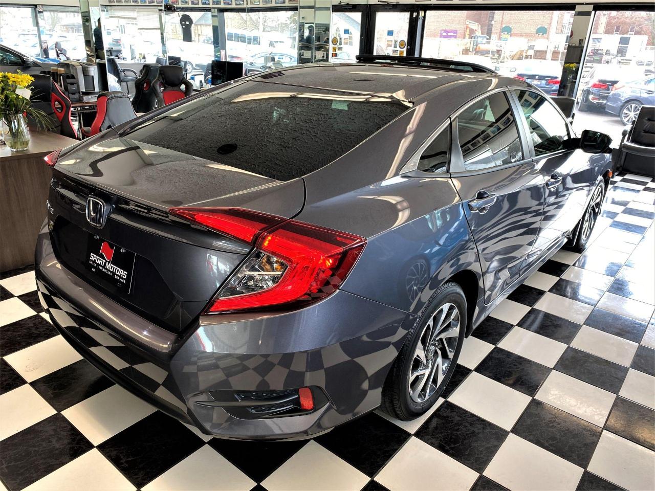 2016 Honda Civic EX+Sunroof+Camera+ApplePlay+Alloys+ACCIDENT FREE Photo71