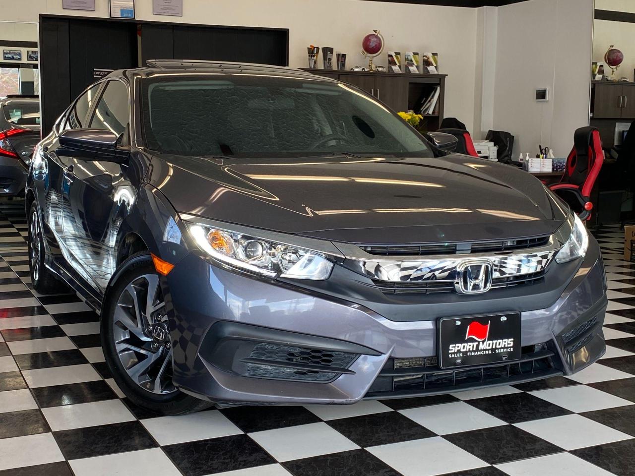 2016 Honda Civic EX+Sunroof+Camera+ApplePlay+Alloys+ACCIDENT FREE Photo82