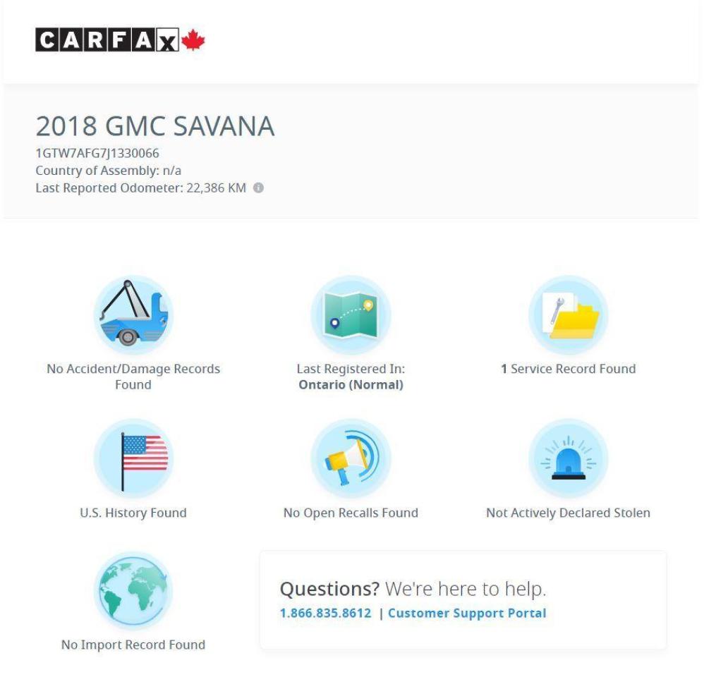 2018 GMC Savana 2500 Cargo 6.0L V8+Camera+Cruise+ACCIDENT FREE Photo68