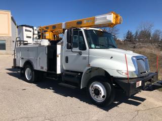 2007 International 4300 HYDRAULIC BRAKE BUCKET TRUCK- ALTEC - Photo #6