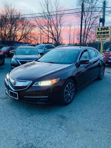 2015 Acura TLX PREMIUM IMPORT LUXURY SEDAN i-VTEC V6 SH-AWD