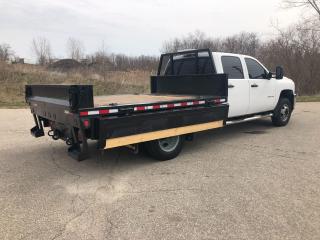 2012 Chevrolet Silverado 3500 CREW CAB FLATBED- DROP DOWN SIDES - Photo #6