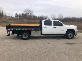 2012 Chevrolet Silverado 3500 CREW CAB FLATBED- DROP DOWN SIDES - Photo #8