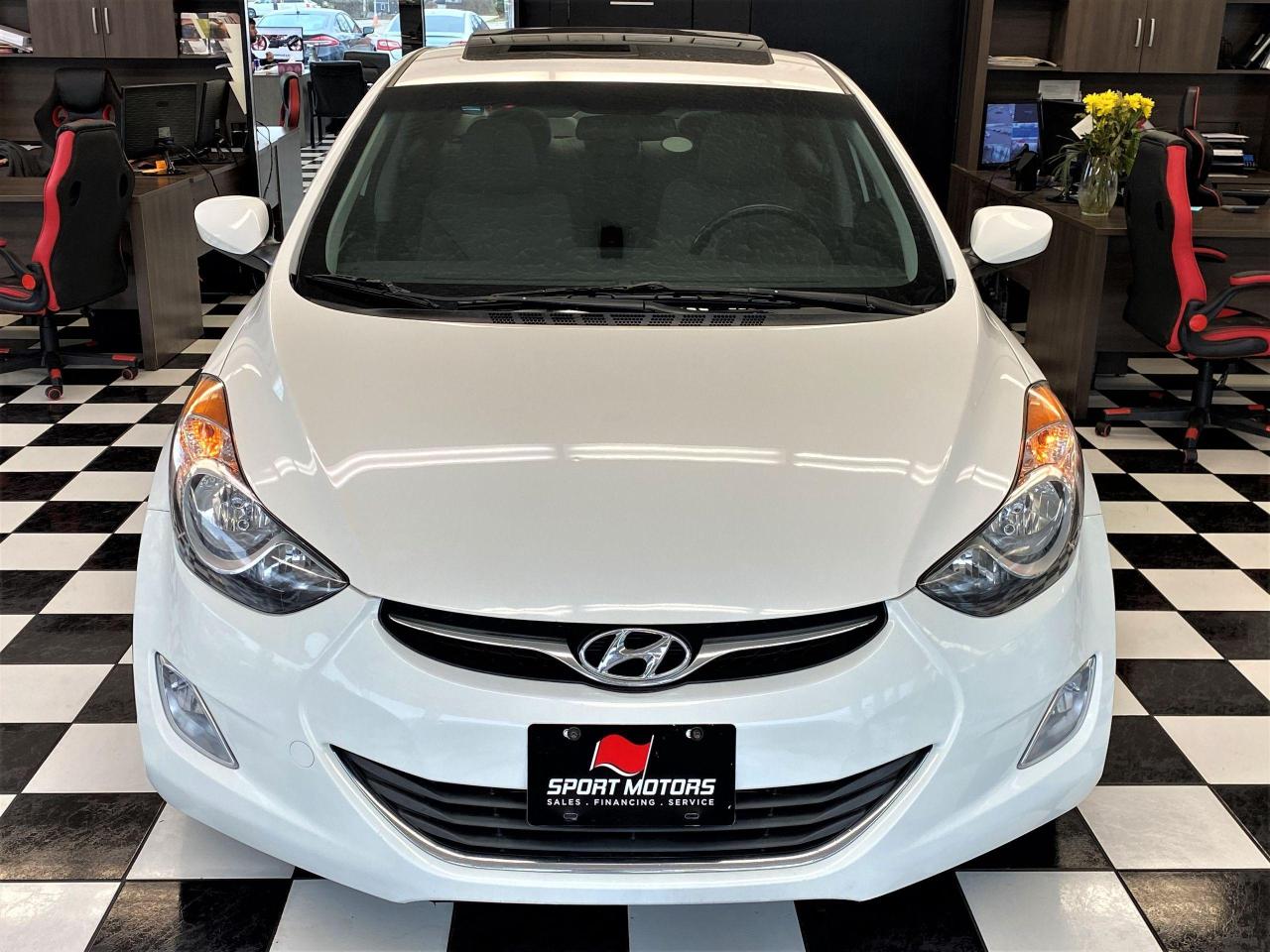 2013 Hyundai Elantra GLS+Sunroof+Remote Start+HeatedSeats+ACCIDENT FREE Photo6