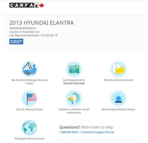 2013 Hyundai Elantra GLS+Sunroof+Remote Start+HeatedSeats+ACCIDENT FREE Photo13