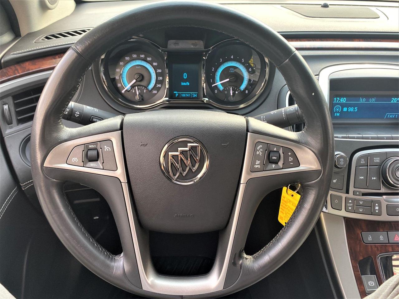 2011 Buick LaCrosse CXL 3.6L V6+Leather+Roof+New Tires+ACCIDENT FREE - Photo #9