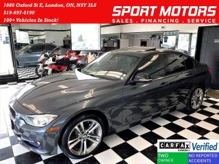 Used 2013 BMW 3 Series 328i+Leather+Roof+Xenons+GPS+ACCIDENT FREE for sale in London, ON