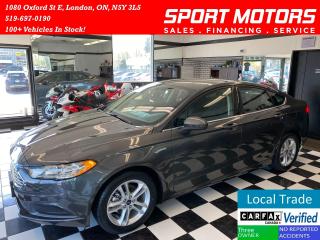 Used 2018 Ford Fusion SE+New Tires+Camera+Accident FREE for sale in London, ON