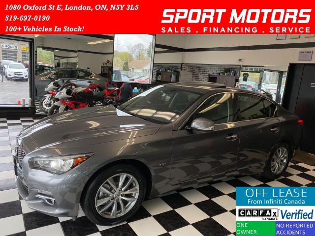 2016 Infiniti Q50 2.0T+AWD+Camera+New Tires+ACCIDENT FREE Photo1