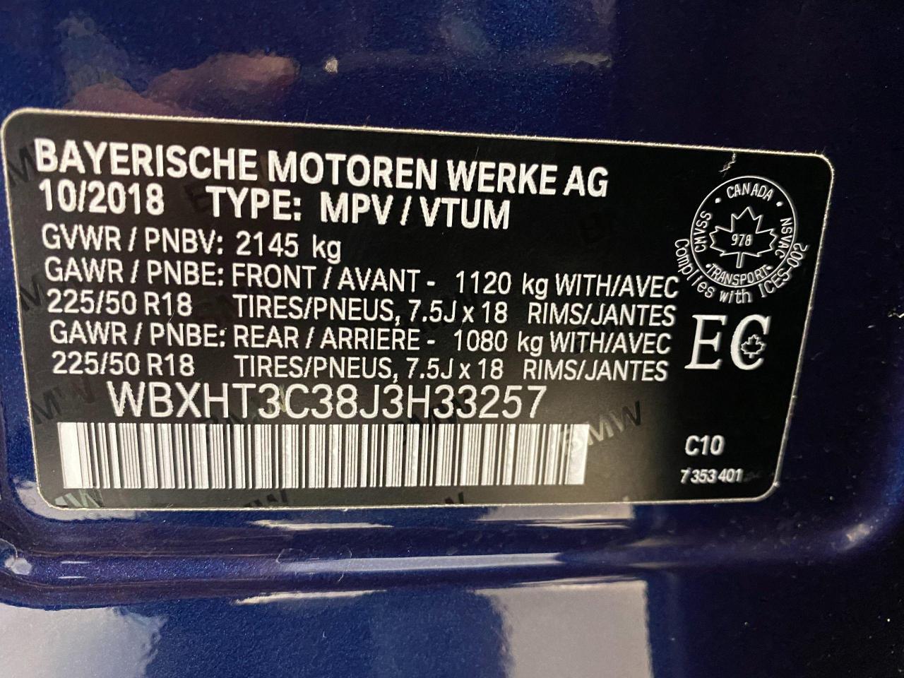 2018 BMW X1 xDrive28i+Camera+GPS+Sensors+ACCIDENT FREE - Photo #50
