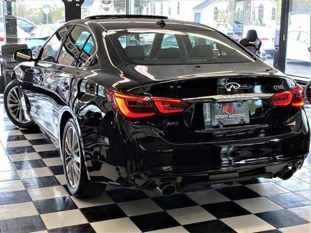 2018 Infiniti Q50 2.0t LUXE+AWD+Camera+Sunroof+Leather+ACCIDENT FREE Photo14
