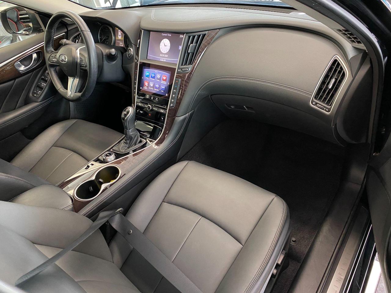 2018 Infiniti Q50 2.0t LUXE+AWD+Camera+Sunroof+Leather+ACCIDENT FREE Photo93