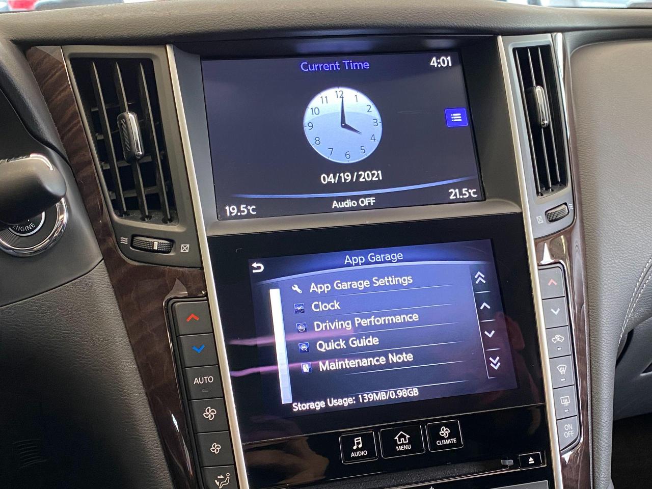 2018 Infiniti Q50 2.0t LUXE+AWD+Camera+Sunroof+Leather+ACCIDENT FREE Photo105