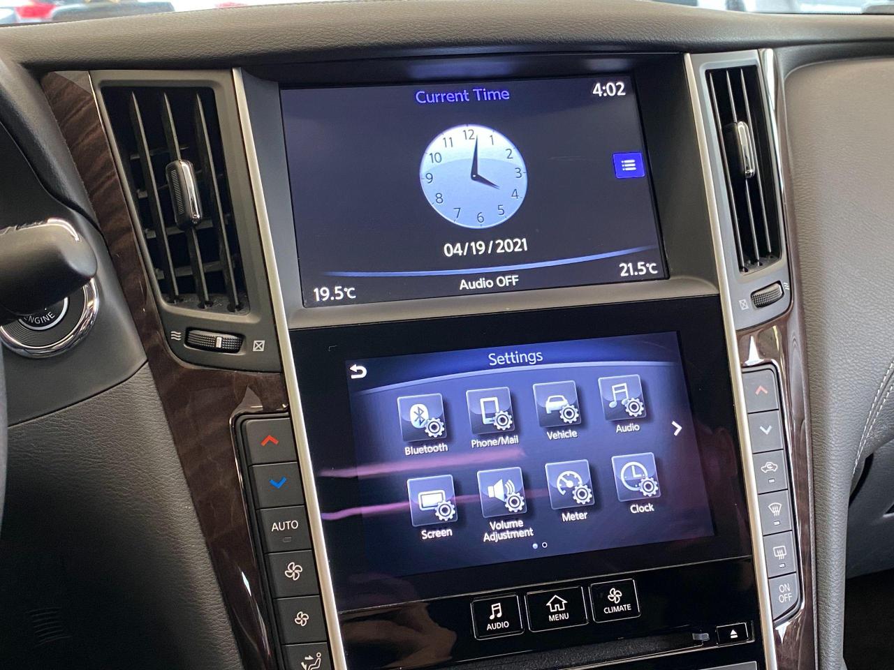 2018 Infiniti Q50 2.0t LUXE+AWD+Camera+Sunroof+Leather+ACCIDENT FREE Photo109