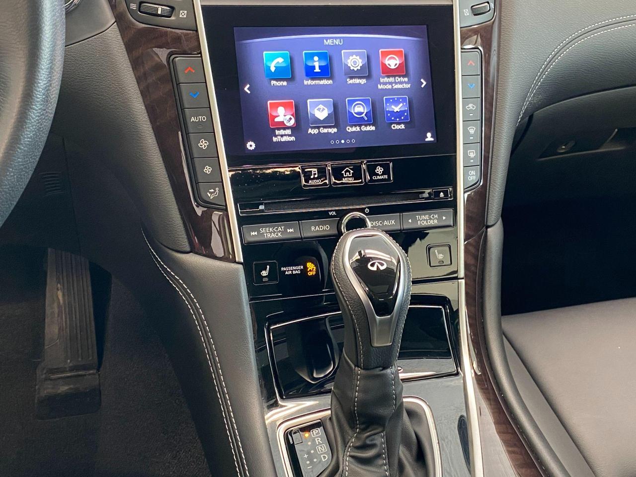 2018 Infiniti Q50 2.0t LUXE+AWD+Camera+Sunroof+Leather+ACCIDENT FREE Photo110