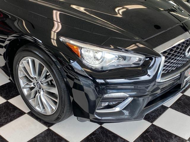 2018 Infiniti Q50 2.0t LUXE+AWD+Camera+Sunroof+Leather+ACCIDENT FREE Photo40