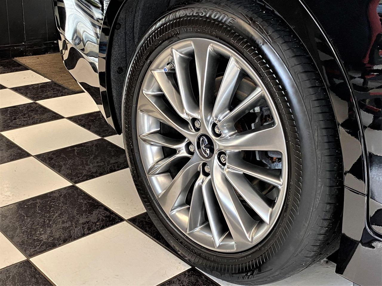 2018 Infiniti Q50 2.0t LUXE+AWD+Camera+Sunroof+Leather+ACCIDENT FREE - Photo #61