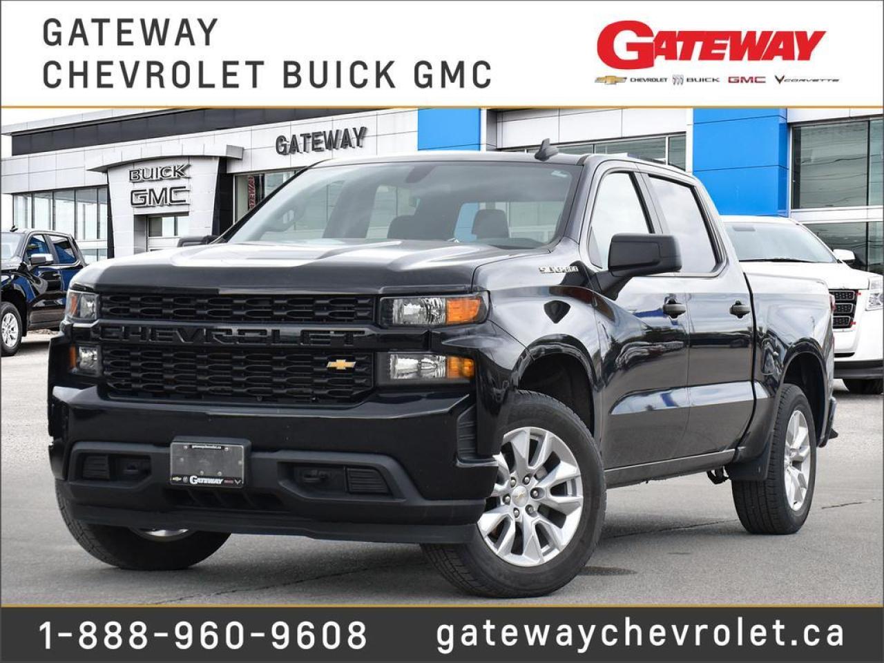Used 2021 Chevrolet Silverado 1500 Custom / 4X4 / CREW CAB / LOW KM'S for sale in Brampton, ON