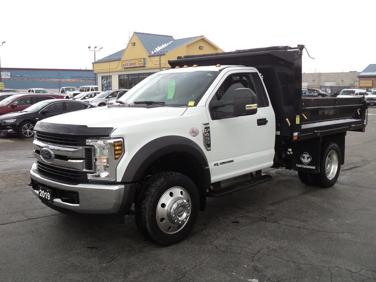 Used 2019 Ford F-450 XLT Cab Chassis DRW 6.7L Turbo Diesel 10ft DumpBox ...