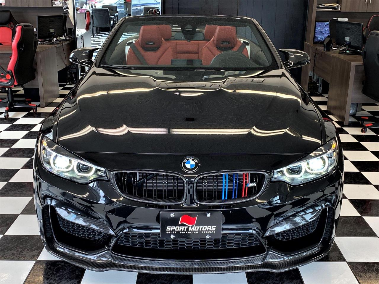 2018 BMW M4 M4 Cabriolet+M Exhaust+Red Leather+ACCIDENT FREE Photo82