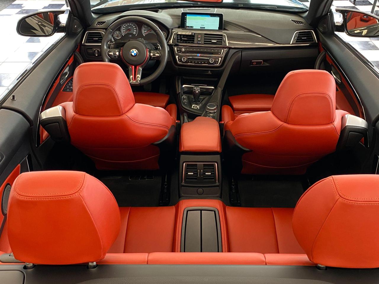 2018 BMW M4 M4 Cabriolet+M Exhaust+Red Leather+ACCIDENT FREE Photo85
