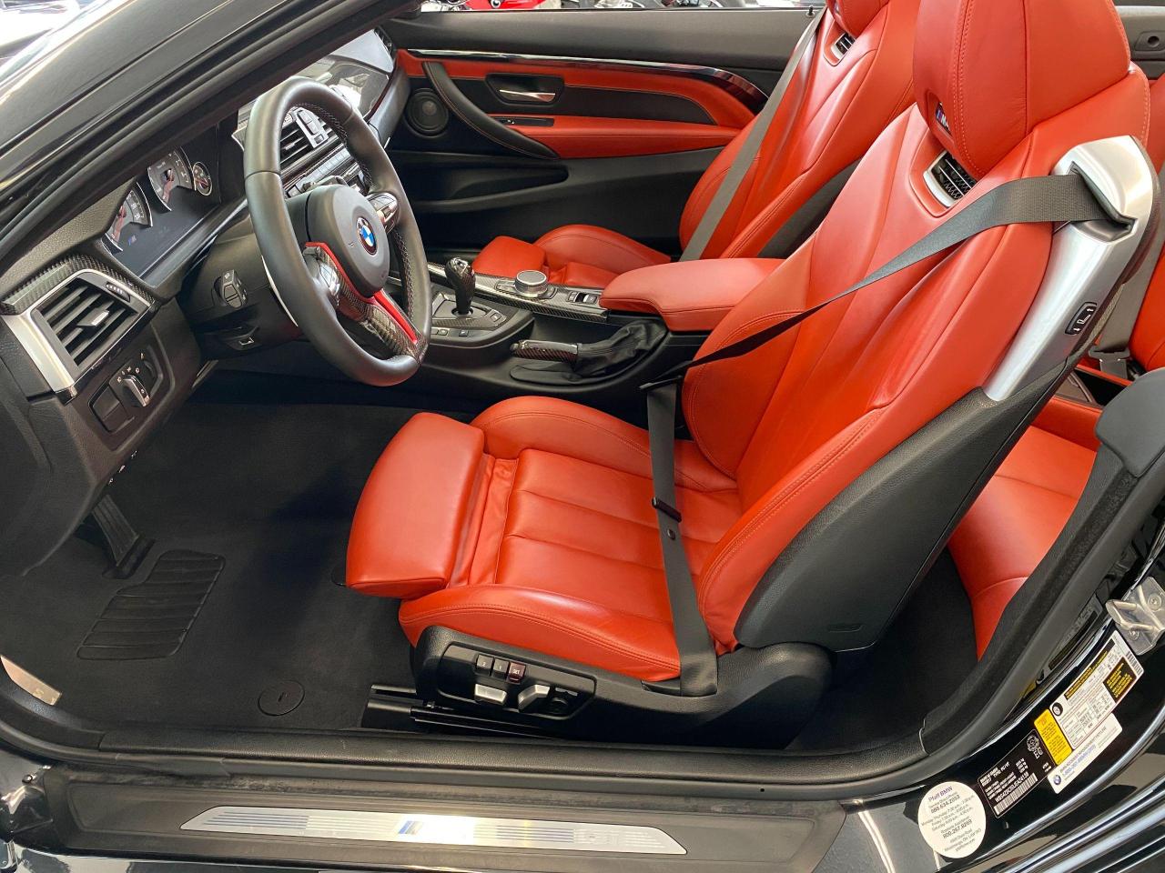 2018 BMW M4 M4 Cabriolet+M Exhaust+Red Leather+ACCIDENT FREE Photo96