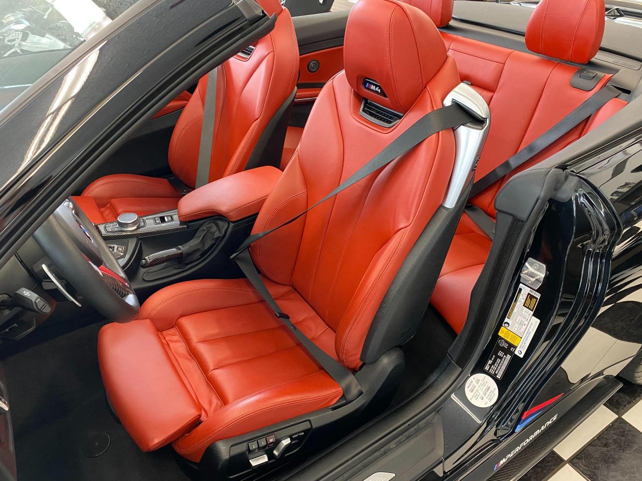2018 BMW M4 M4 Cabriolet+M Exhaust+Red Leather+ACCIDENT FREE Photo97