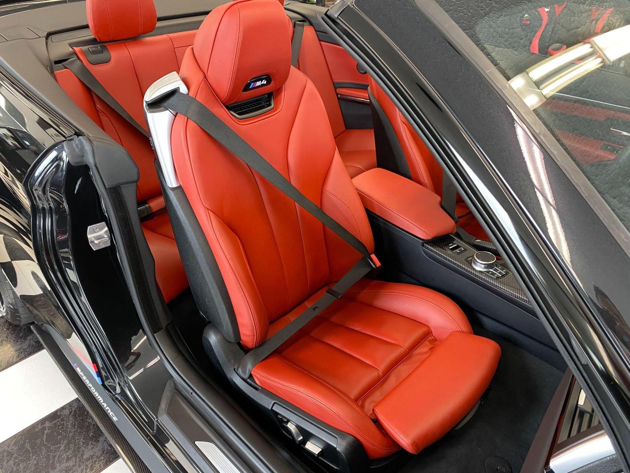 2018 BMW M4 M4 Cabriolet+M Exhaust+Red Leather+ACCIDENT FREE Photo100