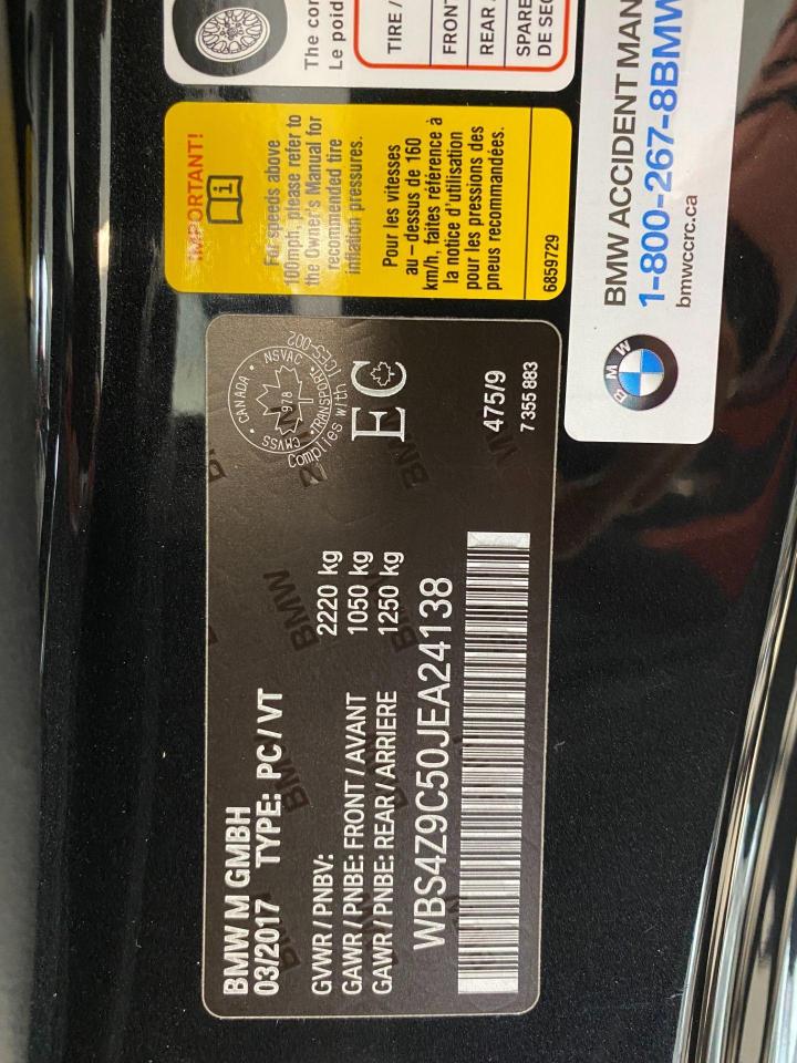 2018 BMW M4 M4 Cabriolet+M Exhaust+Red Leather+ACCIDENT FREE Photo124