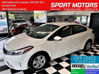 Used 2017 Kia Forte LX+ApplePlay+Camera+New Tires+Brakes+ACCIDENT FREE for sale in London, ON