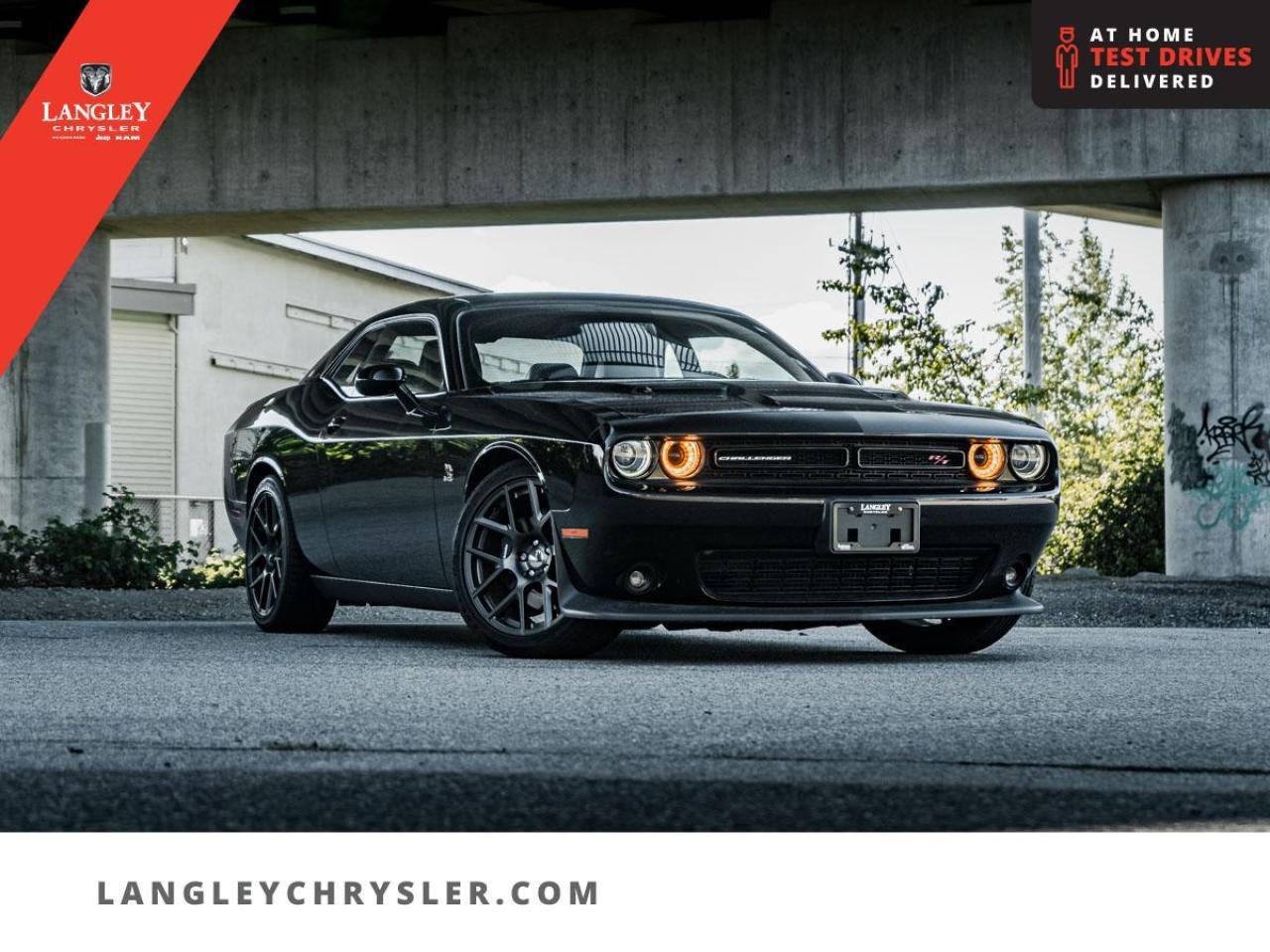Used 2016 Dodge Challenger R/T Scat Pack Low KM | Accident Free | Sunroof for sale in Surrey, BC