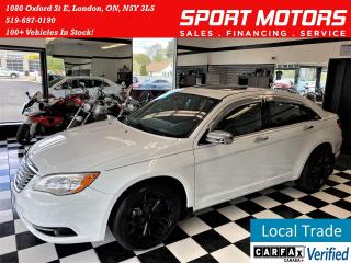 Used 2013 Chrysler 200 Limited 3.6L V6+New Tires+Brakes+Leather+Roof+ for sale in London, ON