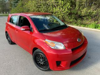 <div>2011 SCION xD (MADE BY TOYOTA) -<em><strong> YES,....ONLY 105,341 KMS!!! FRONT WHEEL DRIVE</strong></em> - ECONOMICAL (TOYOTA COROLLAS) 1.8 LITRE ENGINE  (4 CYLINDER)- AUTO. TRANS. FULLY EQUIPPED -4 BRAND NEW TIRES!! </div><div> </div><div>LOADED WITH OPTIONS INCLUDING, AIR CONDITIONING, CRUISE CONTROL, POWER WINDOWS, POWER DOOR LOCKS, POWER MIRRORS, PREMIUM PIONEER SOUND SYSTEM, CUSTOME 17 ALLOY RIMS, PS, PB,  AND MORE!! LOCAL ONTARIO VEHICLE!<br /><br /><em><strong><span style=text-decoration: underline;>THE FOLLOWING FEATURES LISTED BELOW ARE ALL INCLUDED IN THE SELLING PRICE:</span></strong></em><br /><br />-FREE CARFAX REPORT<br /><br />-ORIGINAL OWNERS MANUALS, BOOKS & 2 KEYS/REMOTES<br /><br />-YOU CERTIFY AND YOU SAVE $$$<br /><br />-BEING SOLD AS-IS (NOT CERTIFIED)<br /><br />PLEASE FEEL FREE TO BRING ALONG YOUR TECHNICIAN TO INSPECT, AND TEST DRIVE, THIS VEHICLE PRIOR TO PURCHASING!<br /><br />AT THIS PRICE (NOT CERTIFIED), “This vehicle is being sold “as is,” unfit, not e-tested and is not represented as being in road worthy condition, mechanically sound or maintained at any guaranteed level of quality. The vehicle may not be fit for use as a means of transportation and may require substantial repairs at the purchaser’s expense. It may not be possible to register the vehicle to be driven in its current condition.”<br /><br />HST, LICENCE AND OMVIC ($10.00) FEE EXTRA.<br /><br />NO OTHER (HIDDEN) FEES EVER!<br /><br />PLEASE CALL 416-274-AUTO (2886) TO SCHEDULE AN APPOINTMENT AND TO ENSURE AVAILABILITY FOR THE VEHICLE OF YOUR CHOICE.</div><div> </div><div>RICHSTONE FINE CARS INC.</div><div>855 ALNESS STREET, UNIT 17</div><div>TORONTO, ONTARIO</div><div>M3J 2X3</div><div> </div><div>416-274-AUTO (2886)</div><div> </div><div>WE ARE AN OMVIC CERTIFIED (REGISTERED) DEALER AND PROUD MEMBER OF THE UCDA.</div><div> </div><div>SERVING TORONTO, GTA AND CANADA SINCE 2000!!</div><div> </div><div>WE CAN ALSO ASSIST IN OUT OF PROVINCE PURCHASES, AS WELL.  </div><div> </div><div> </div>