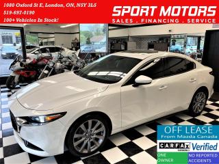 Used 2019 Mazda MAZDA3 GT AWD+Roof+ApplePlay+HUD+BlindSpot+CLEAN CARFAX for sale in London, ON