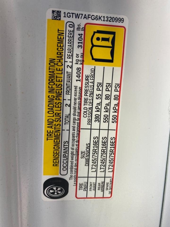 2019 GMC Savana 2500 Cargo 6.0L V8+Camera+CLEAN CARFAX - Photo #41