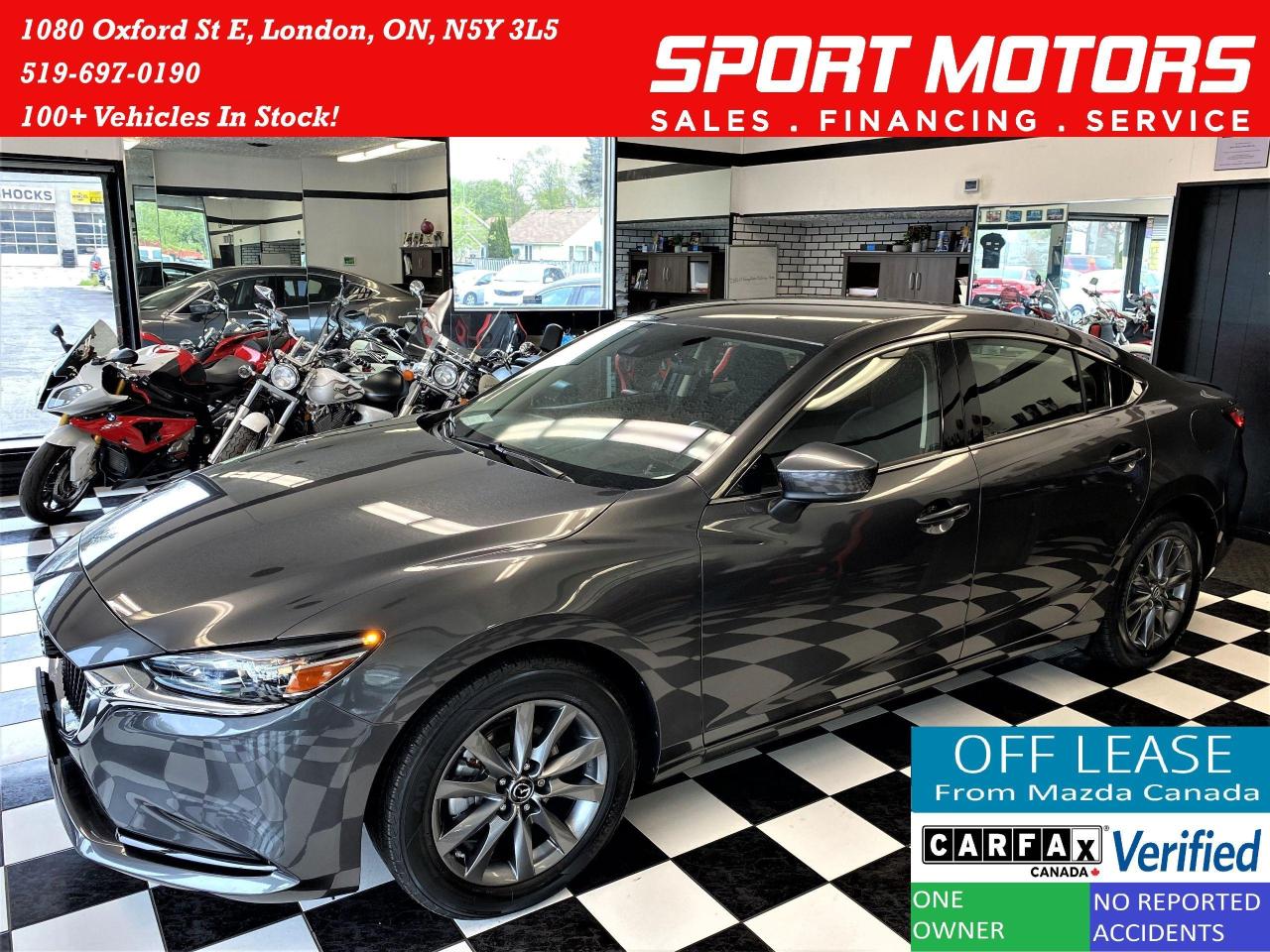 2018 Mazda MAZDA6 GS+Camera+Heated Seats+Push Start+CLEAN CARFAX Photo1