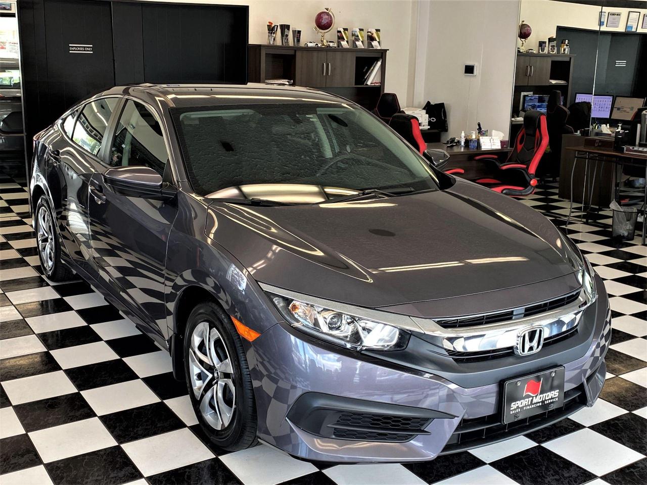 2018 Honda Civic LX+ApplePlay+Camera+New Brakes+CLEAN CARFAX - Photo #5