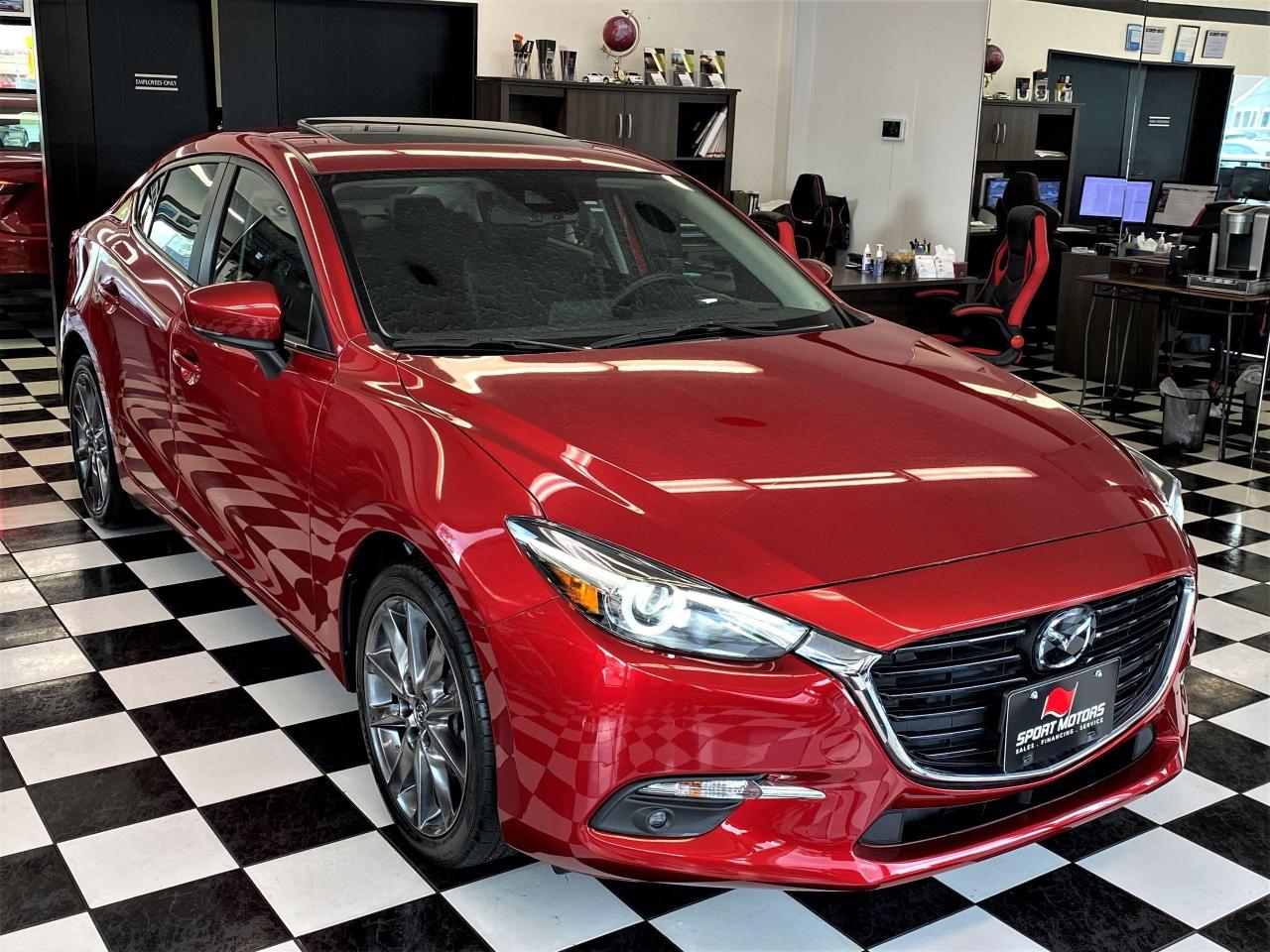 2018 Mazda MAZDA3 GT+GPS+Camera+Leather+Roof+Lane Keep+CLEAN CARFAX - Photo #5
