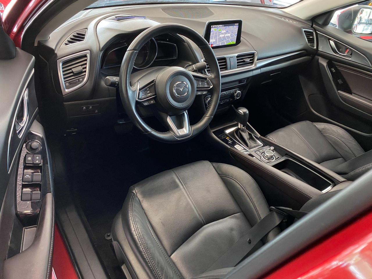 2018 Mazda MAZDA3 GT+GPS+Camera+Leather+Roof+Lane Keep+CLEAN CARFAX - Photo #18