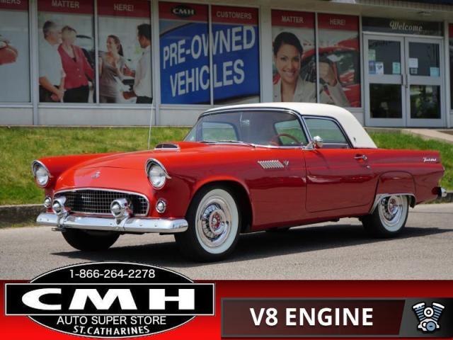 1955 Ford Thunderbird RM-RESTO LEATH P/SEAT CHROME 2-ROOFS