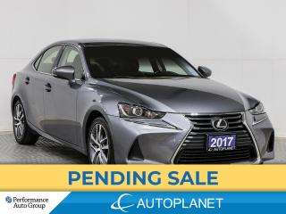 Used 2017 Lexus IS 300 AWD, Back Up Cam, Bluetooth, Lane Keep Assist! for sale in Brampton, ON