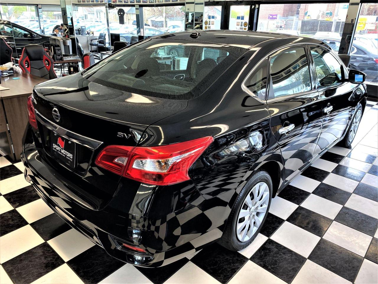 2018 Nissan Sentra SV+Push Start+Dual Temp+Camera+CLEAN CARFAX - Photo #4