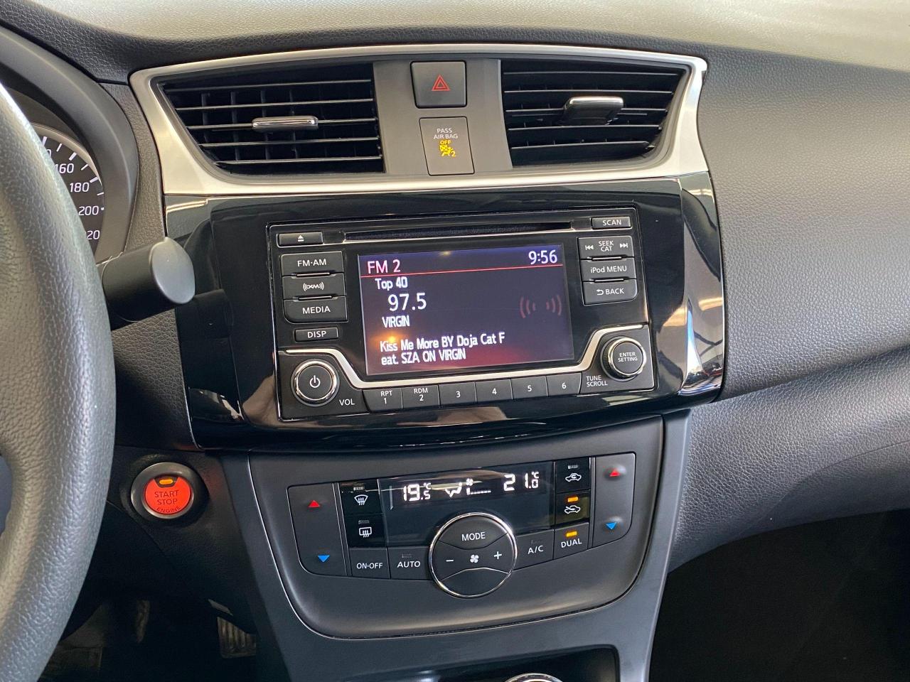 2018 Nissan Sentra SV+Push Start+Dual Temp+Camera+CLEAN CARFAX - Photo #9