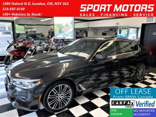 Used 2018 BMW 5 Series 530i xDrive+AdaptiveCruise+CooledSeat+ACCIDENTFREE for sale in London, ON
